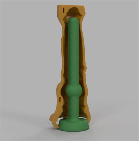 Dual Density Monster Dildo STL File For D PrintingCults