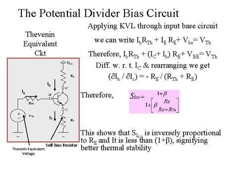 Unit 3 Transistor Biasing Circuit And Thermal Stability