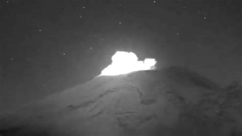 Volcán Popocatépetl Registra Intensa Actividad Hoy 4 De Agosto De 2024