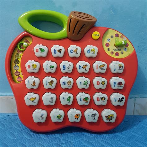 Vtech Alphabet Apple Abc Toys Collectibles Mainan Di Carousell