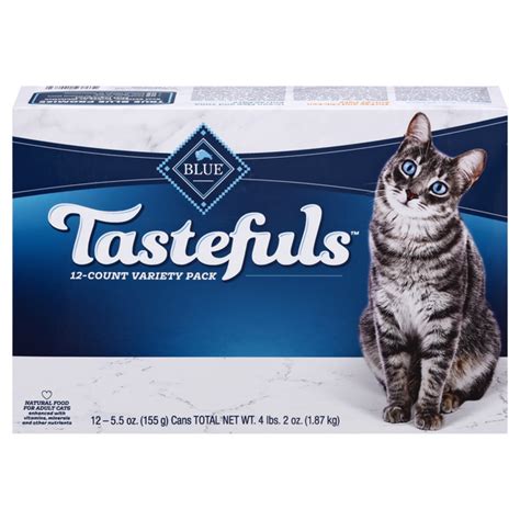 Save on BLUE Tastefuls Adult Wet Cat Food Flaked Variety Pack Natural ...