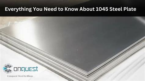 Everything You Need To Know About 1045 Steel Plate