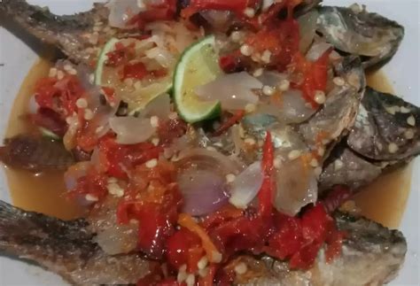 Resep Pecak Ikan Mujair Khas Betawi Rasanya Gurih Pedas Dan Segar