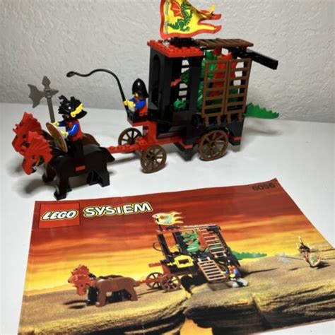 Lego Castle Dragon Wagon Incomplete Ebay