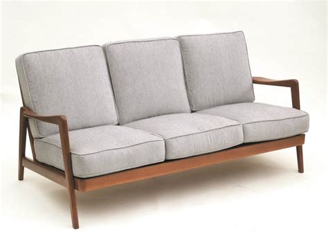 Dux Mid Century Scandinavian Design Wood Frame Sofa 1960s At 1stdibs