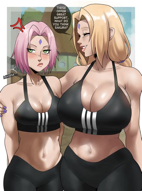 Anime Ero Kyonyuu Kyonyuu Sakura Haruno Kyonyuu Tsunade