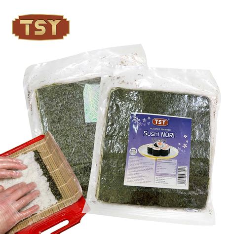 Tsy Food Japanese Restaurant 10 Sheet Dried Seaweeds Roasted Sushi Nori