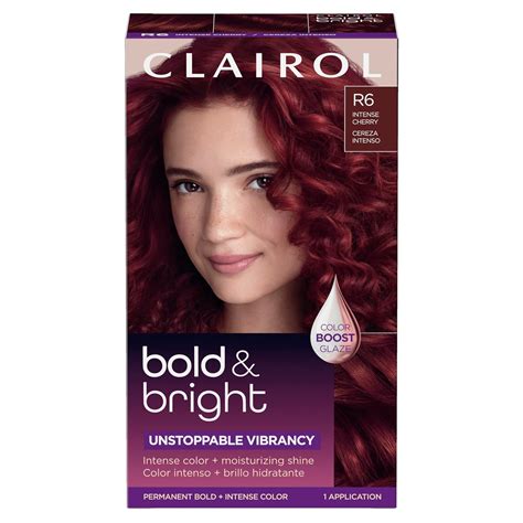 Clairol Bold And Bright Permanent Hair Dye R6 Intense