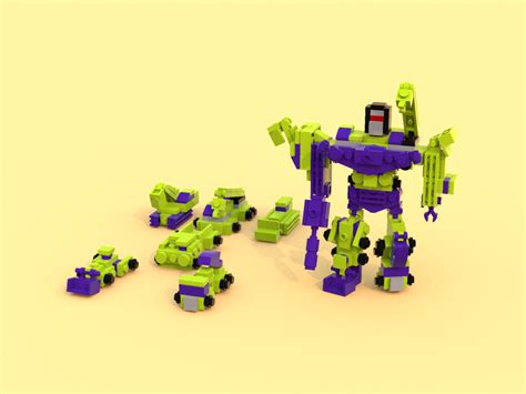 LEGO MOC Mini Lego Transformers: Devastator by AlexdaBoss5 | Rebrickable - Build with LEGO