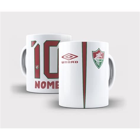 Canecas Personalizadadas De Porcelana De Times Fluminense Shopee Brasil