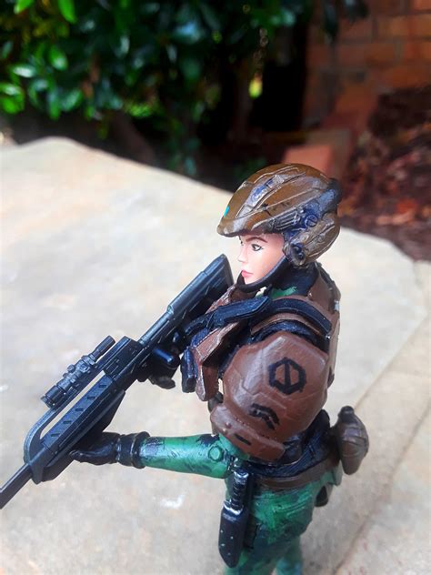 My Custom Female Army Trooper Rhalo