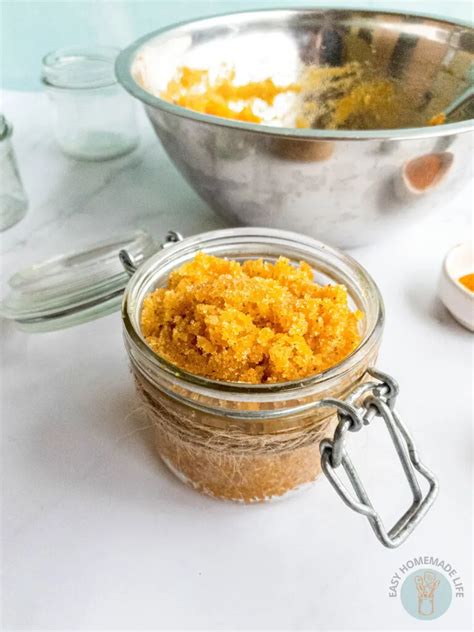 Homemade Turmeric Scrub Recipe