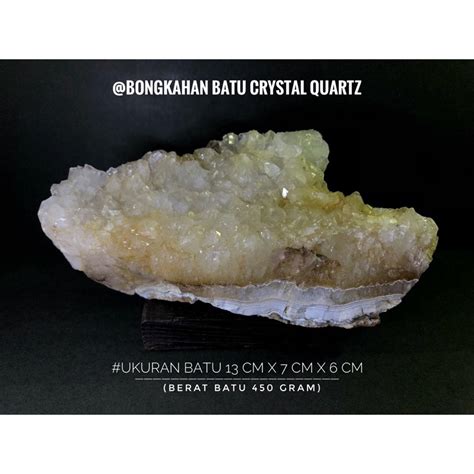 Jual Bongkahan Batu Crystal Quartz L13 Atau Batu Kristal Kuarsa Atau