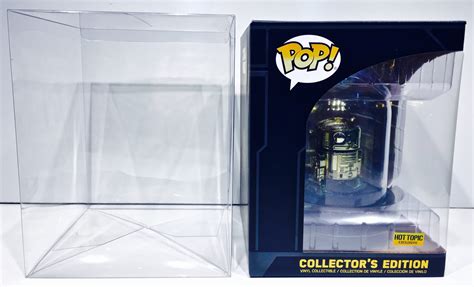 Funko Pop Gold R2 D2 Hot Topic Box Protector RetroProtection