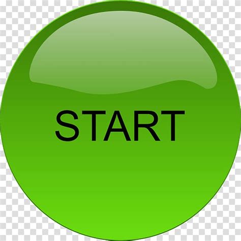 Button Start Menu Computer Icons Start Transparent Background PNG