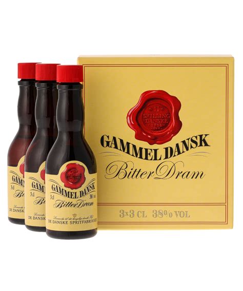 Gammel Dansk Bitter Dram Miniature Pack Amathus