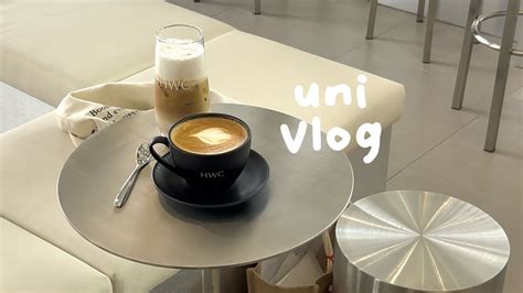 Uni Life Diaries Productive Study Vlog On Campus Life Cafe