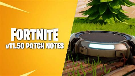 Fortnite 1150 Update Patch Notes Chaos Physics System Launch Pads More Dexerto