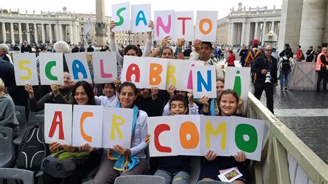 Acr A Roma Con Il Papa Per La Canonizzazione Del Beato Scalabrini