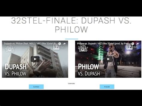 Let S Watch Vbt Elite Stel Dupash Vs Philow Youtube