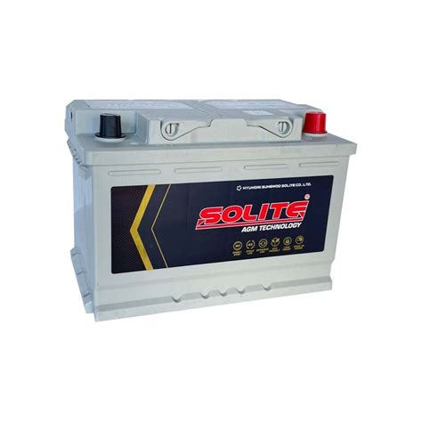 Аккумулятор Solite AGM 70 А/ч 760 А (EN) R+ купить в Минске, цена