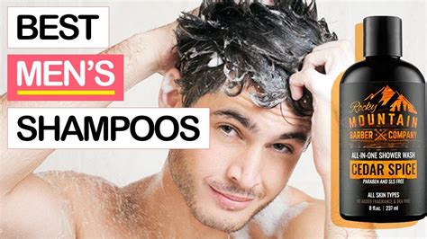 10 Best Mens Hair Shampoos 2019 For All Men With All Hair Types Youtube