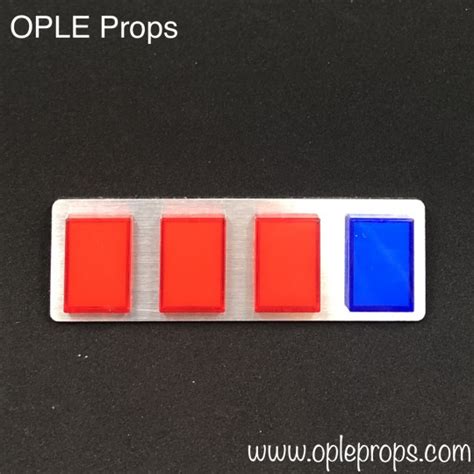 OPLE Props Qualitäts Rangabzeichen quality rank bar ISB Officer