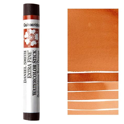 kdsdaniel smith extra fine watercolor sticks quinacridone burnt