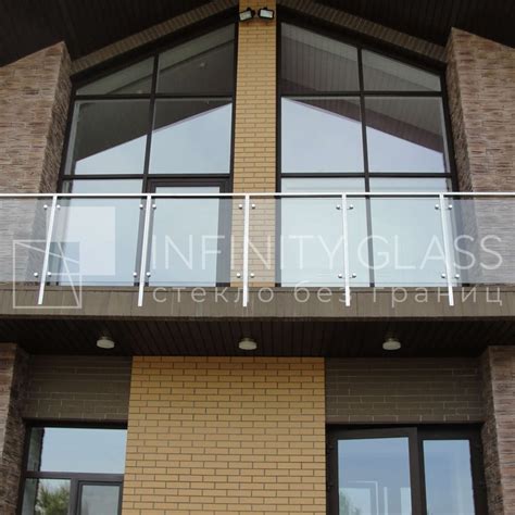 Стеклянные балконные ограждения купить на заказ в СПб, цена ...