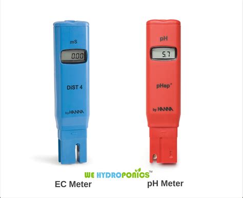 Ec Meter And Ph Meter Combo We Hydroponics