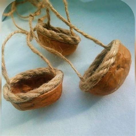 adorable walnut shell crafts