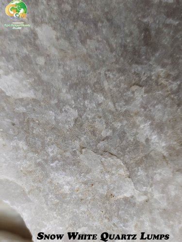 Lumps White Quartz Lump Grade A Grade Packaging Size Loose At Rs