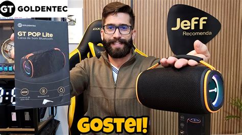 Goldentec Gt Pop Lite W Rms Caixinha De Som Recheada De Fun Es Boas