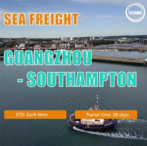 Express Service Logistics Sea Freight Drop Shipping To Southampton From