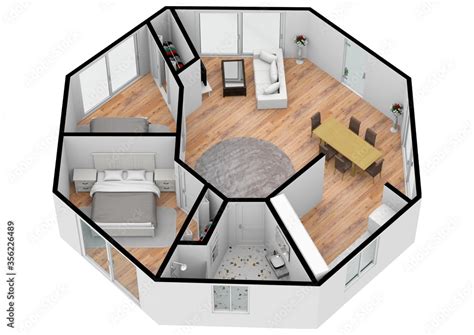 3D Floor Plan Ideas. Floor Plan Design Services. Residential 3d floor ...