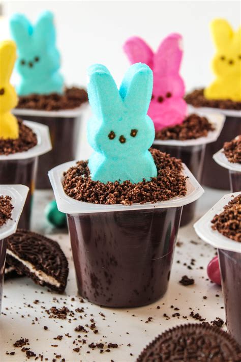 Easter Dirt Cake Pudding Cups Baking You Happier