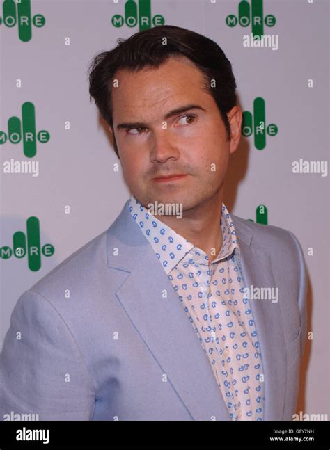 Jimmy Carr Arrives For The More4 Launch Party At The Shunt Vaults Stock