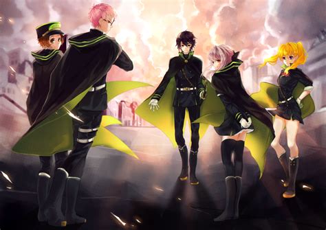 Fondos de pantalla ilustración Anime Vampiros Owari No Seraph