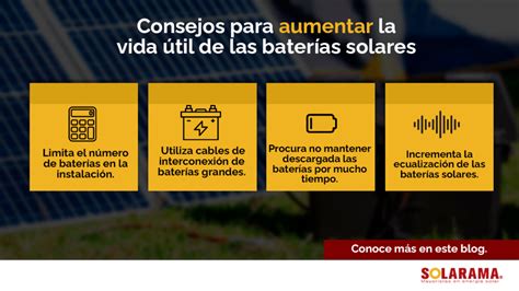 C Mo Alargar La Vida Til De Bater As Solares Consejos