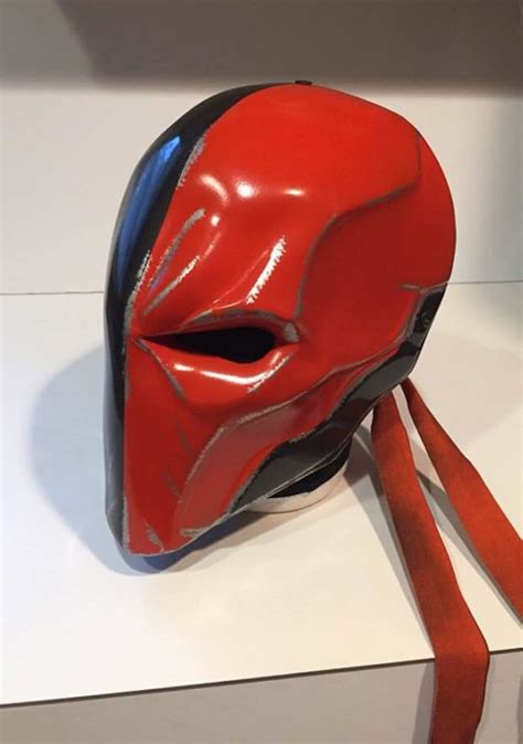 Deathstroke SET Cosplay Mask Backplate and Collapsible Bo - Etsy