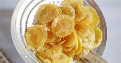 Resep Keripik Pisang Asin Enak Dan Mudah Cookpad