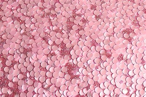 Premium Ai Image Pink Heart Shaped Glitter Fabric By The Yard