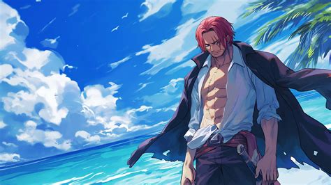 One Piece Shanks Sea Desktop Wallpaper One Piece Wallpaper