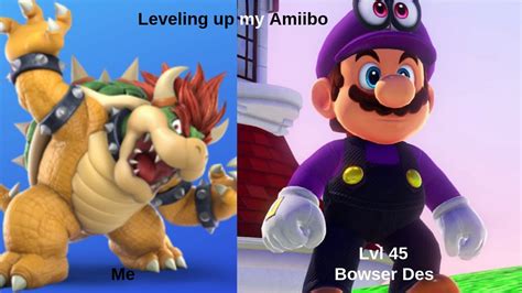 Fighting Bowser Des As Bowser Youtube