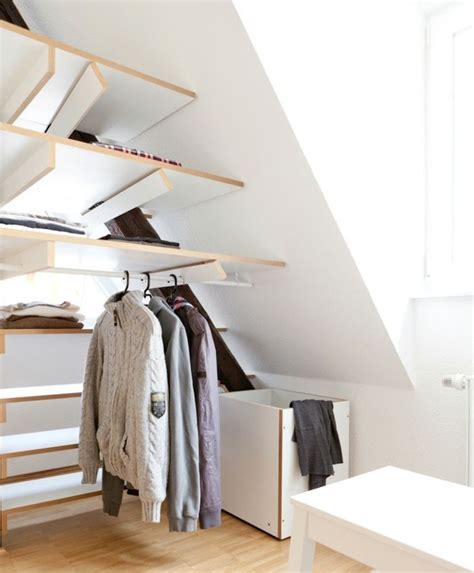 Dressing Sous Pente Pour Bien Organiser Ses Affaires Tout En