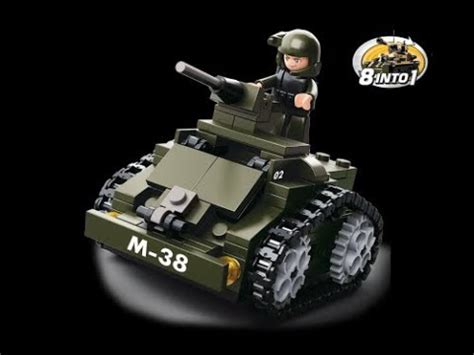 MR. DIY SLUBAN ARMORED VEHICLE M38-B0587C 151PCS BRICK LEGO UNBOXING ...
