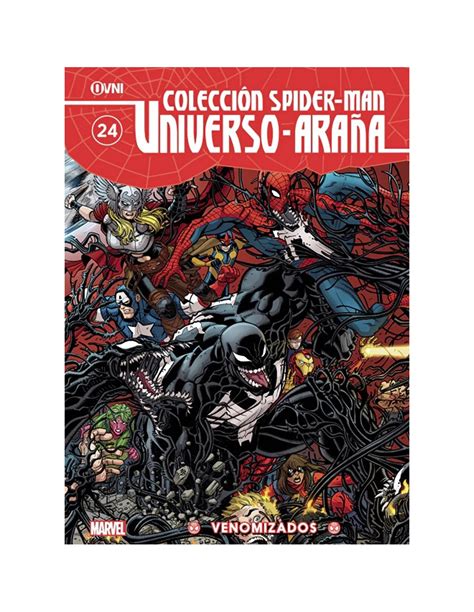 COLECCIÓN SPIDER MAN UNIVERSO ARAÑA 24 VENOMIZADOS