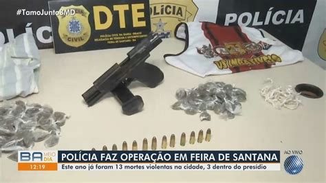 Onda De Violência Em Feira De Santana Sobe Número De Presos E