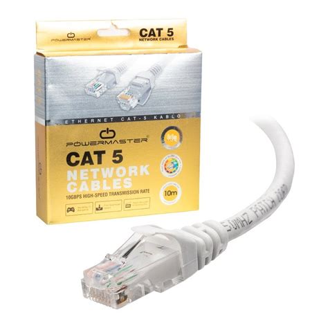 Powermaster Cat5 Internet Kablosu Modem Ağ Kablo 10 Metre Fiyatları ve