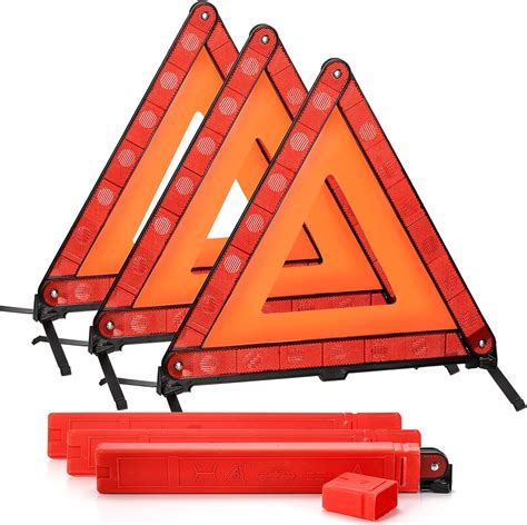 Fasmov Pack Triangle Warning Frame Triangle Emergency Warning